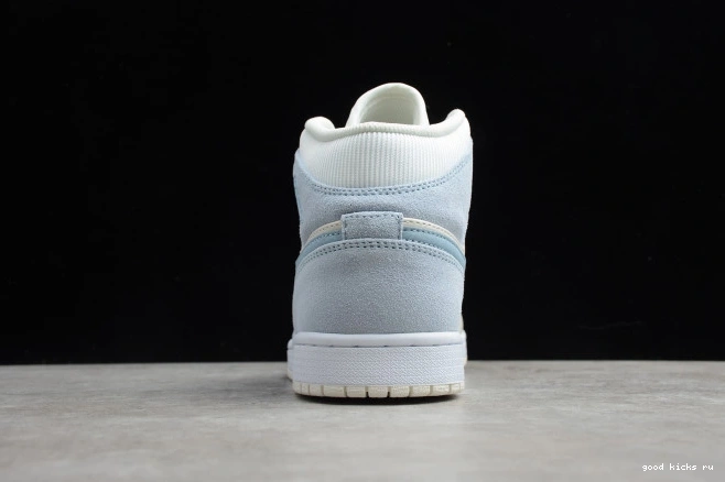 Cheap Blue Air Mixed Mid Jordan 1 Textures DA4666-100 0628